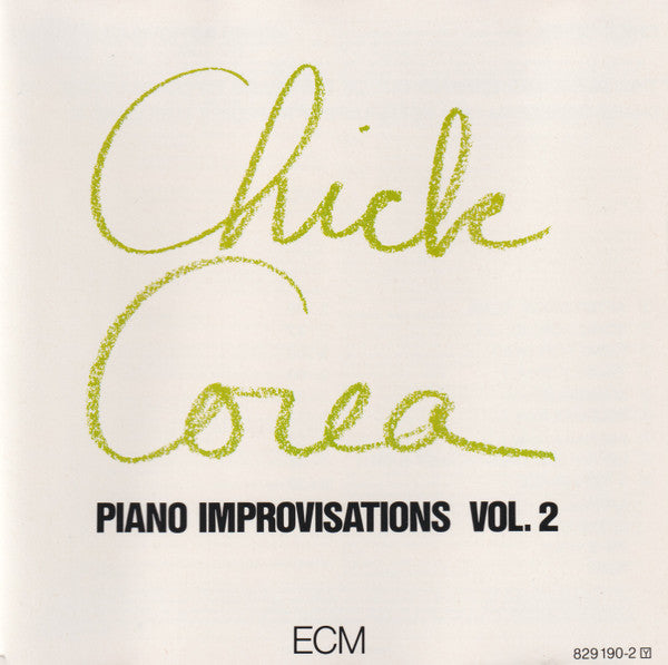 COREA, CHICK - PIANO IMPROVISATIONS V2