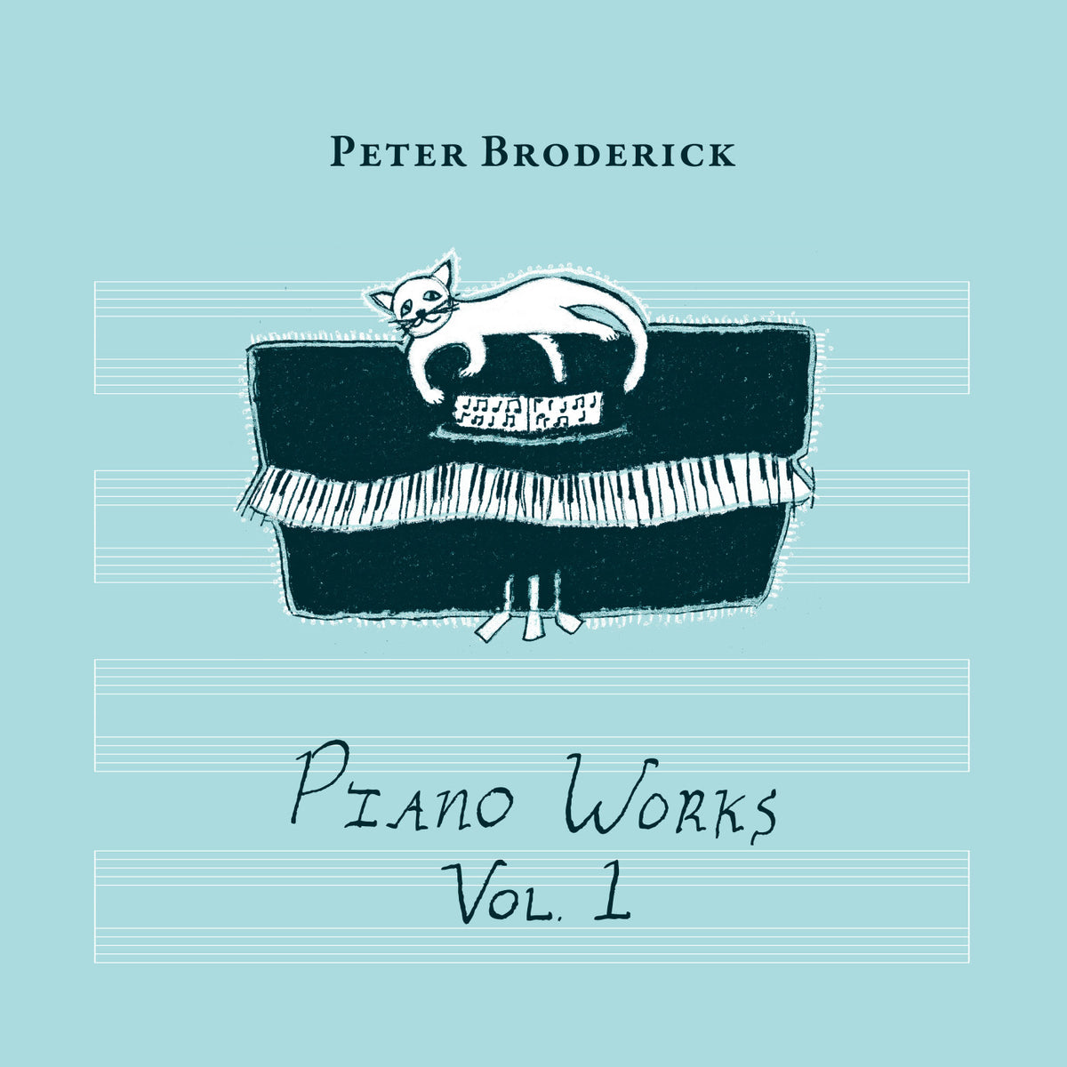 BRODERICK, PETER - PIANO WORKS VOL. 1 (FLOATING IN TUCKER’S BASEMENT) (CLEAR VINYL)