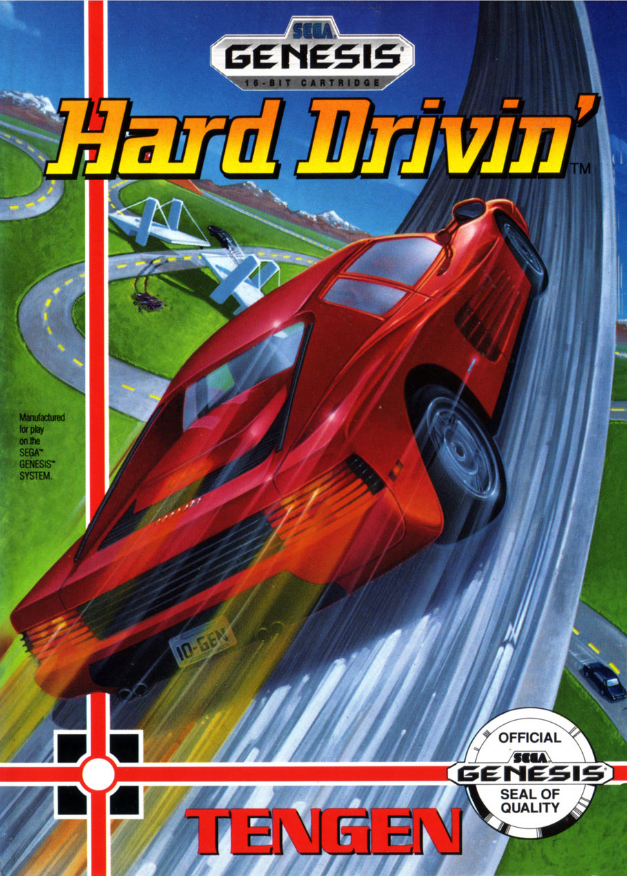 HARD DRIVIN' - GENESIS
