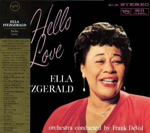 FITZGERALD, ELLA - HELLO LOVE (REMASTERED)