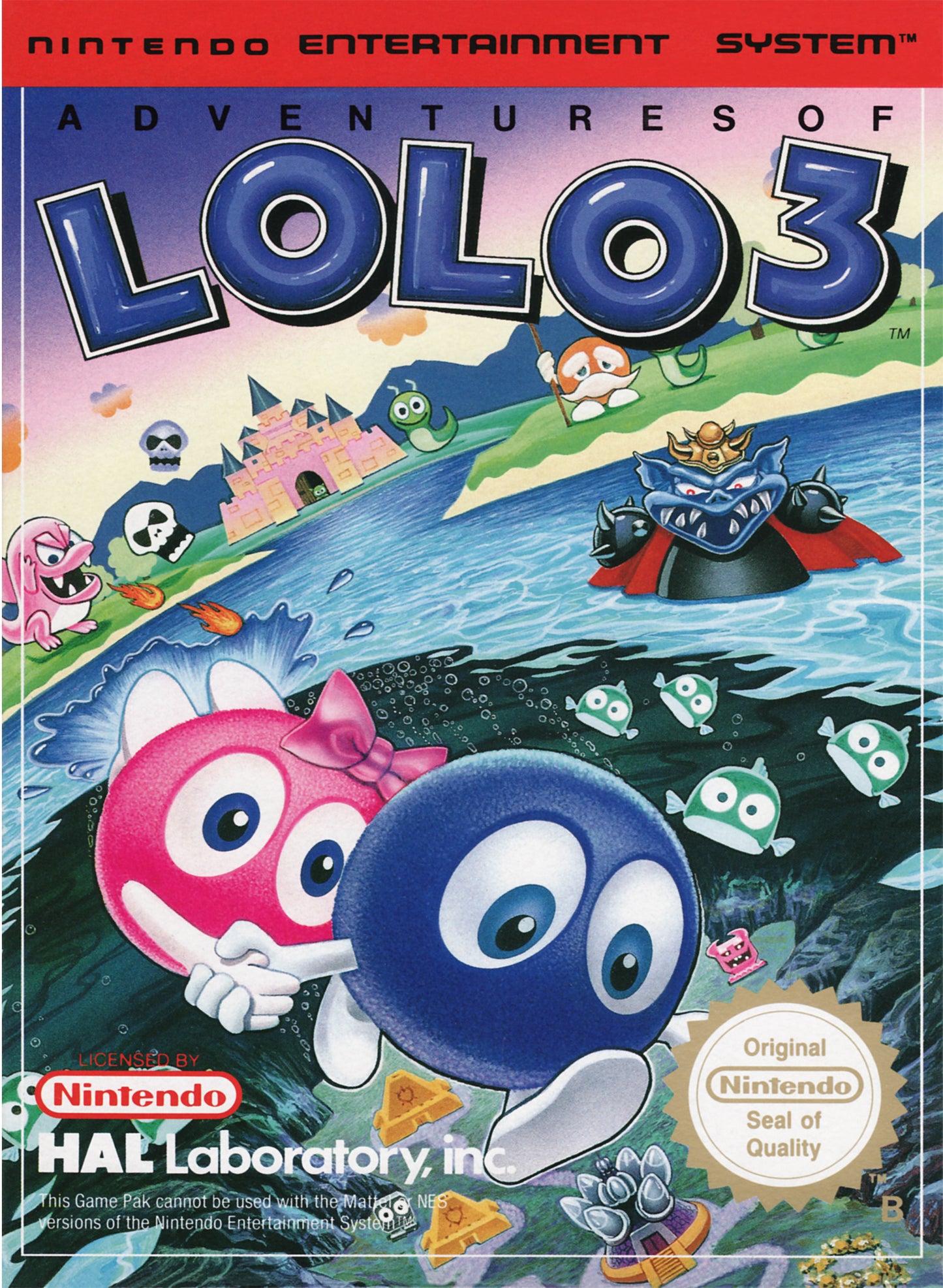 ADVENTURES OF LOLO 3 - NES