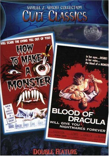 HOW TO MAKE A MONSTER/BLOOD OF DRACULA - DVD-CULT CLASSICS DOUBLE FEATURE