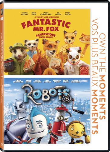 FANTASTIC MR. FOX/ROBOTS - DVD-DOUBLE FEATURE