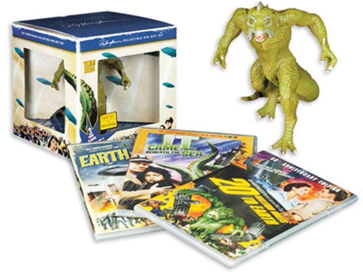 HARRYHAUSEN, RAY - DVD-GIFT SET (W/STATUE)