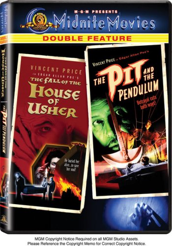 FALL OF THE HOUSE OF USHER/PIT & THE PEN - DVD-MIDNITE MOVIES DOUBLE FEATURE