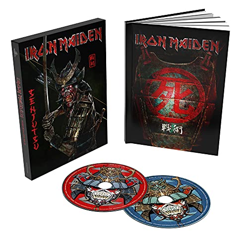 IRON MAIDEN - SENJUTSU (DELUXE CASEBOUND BOOK) (CD)