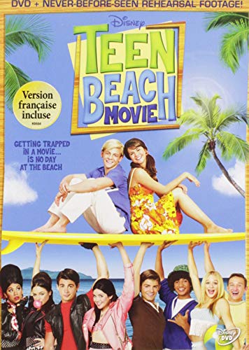TEEN BEACH MOVIE / FILM D'ADOS LA PLAGE (DVD + IN-PACKED ZIPPER PULL)