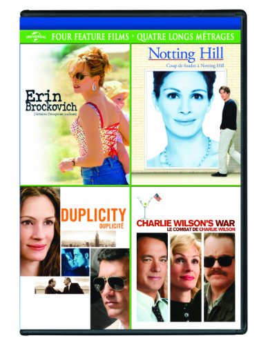 ERIN BROCKOVICH/NOTTING HILL/DUPLICITY/C - DVD-4 FILM FAVORITES