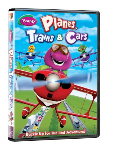 BARNEY - DVD-PLANES, TRAINS & CARS
