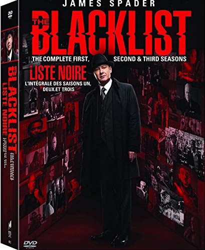BLACKLIST (TV SHOW) - DVD-COMPLETE FIRST, SECOND, THIRD SEASON