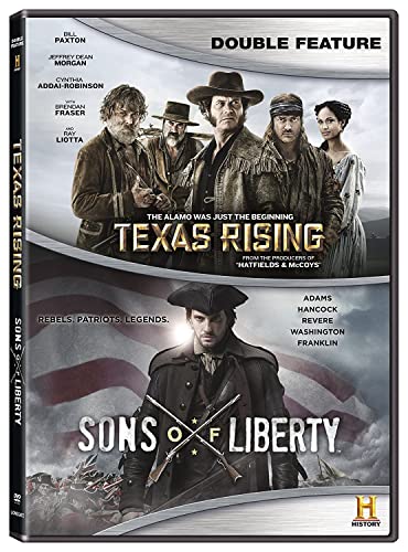 TEXAS RISING/SONS OF LIBERTY - DVD-DOUBLE FEATURE