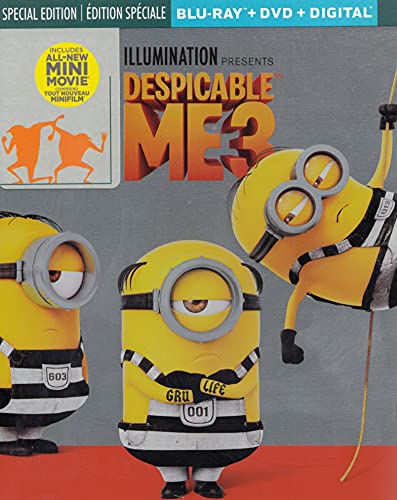 DESPICABLE ME 3 - BLU-STEELBOOK