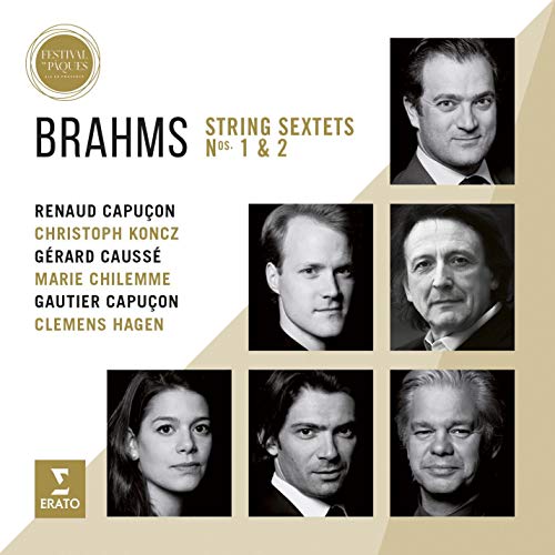 CAPUCON / KONCZ / CAU - BRAHMS: STRING SEXTETS NOS. 1 & 2 - LIVE FROM AIX EASTER FESTIVAL 2016 (CD)