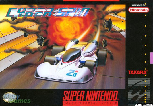 CYBER SPIN  - SNES