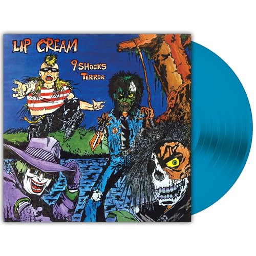 LIP CREAM - 9 SHOCKS TERROR (ROYAL BLUE VINYL)