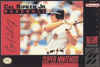 CAL RIPKEN JR. BASEBALL  - SNES
