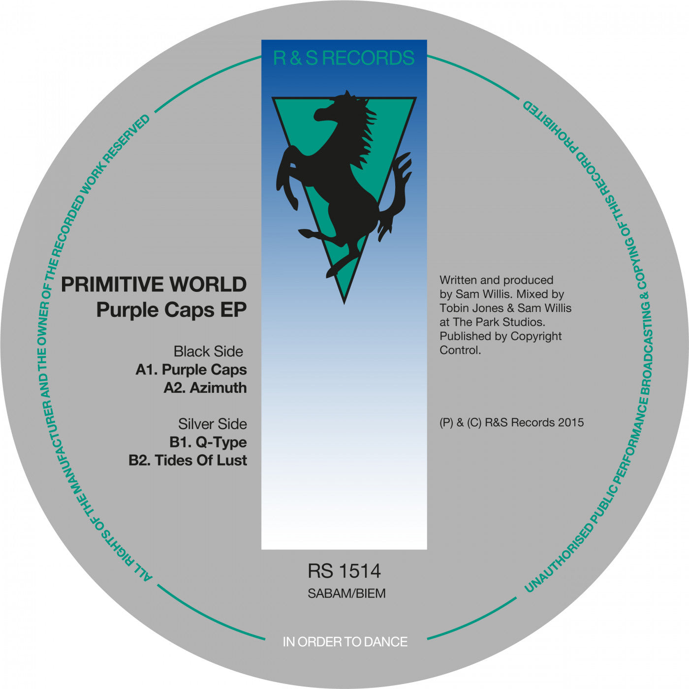 PRIMITIVE WORLD - PURPLE CAPS EP