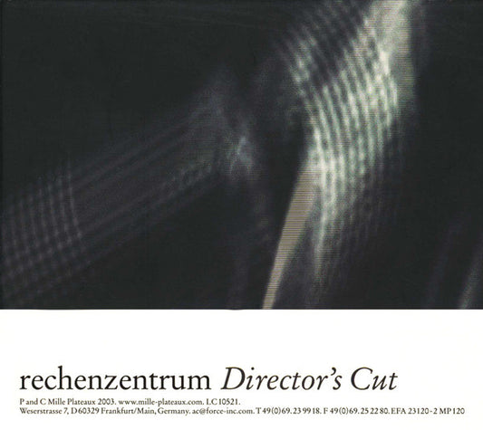 RECHENZENTRUM  - DIRECTOR'S CUT (W/ DVD)