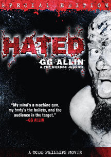 GG ALLIN - HATED: SPECIAL EDITION [DVD]