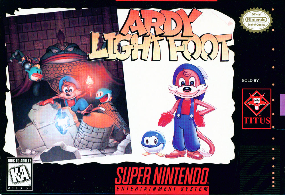 ARDY LIGHTFOOT  - SNES