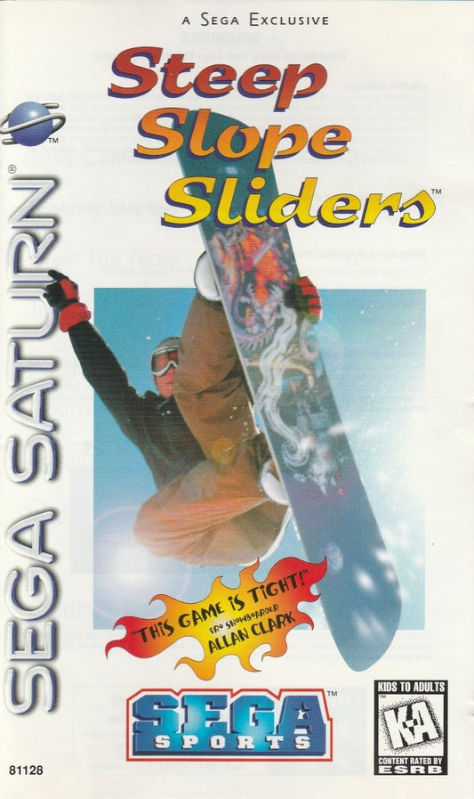 STEEP SLOPE SLIDERS  - SATURN
