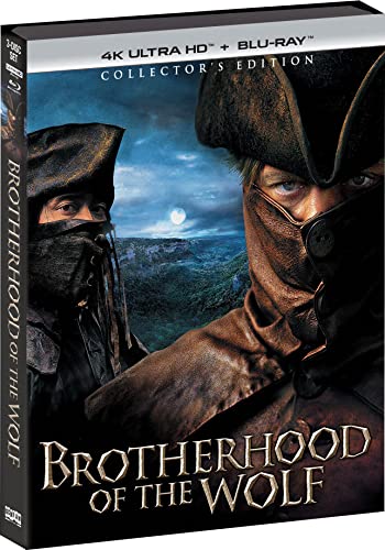 BROTHERHOOD OF THE WOLF - COLLECTOR'S EDITION 4K ULTRA HD + BLU-RAY (BILINGUAL) (VERSION FRANçAISE)