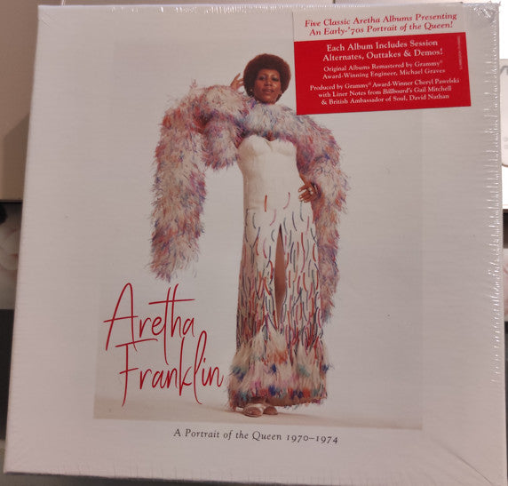 FRANKLIN, ARETHA  - A PORTRAIT OF THE QUEEN: 1970-1974 (5CDS