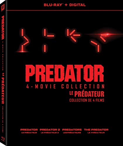 THE PREDATOR /PREDATOR 2/PREDATORS (2010)/PREDATOR (2018) [BLU-RAY] (BILINGUAL)