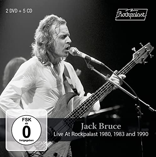 BRUCE, JACK - LIVE AT ROCKPALAST 1980, 1983 AND 1990 [5CD/2DVD] (CD)