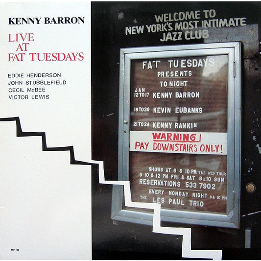 BARRON, KENNY  - LIVE AT FAT TUESDAYS