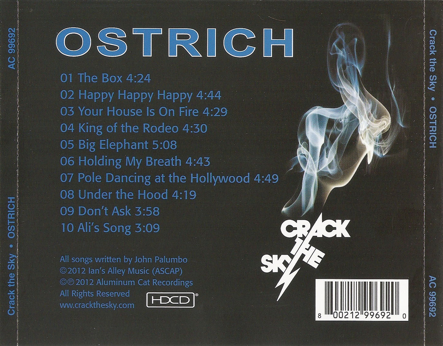 CRACK THE SKY  - OSTRICH