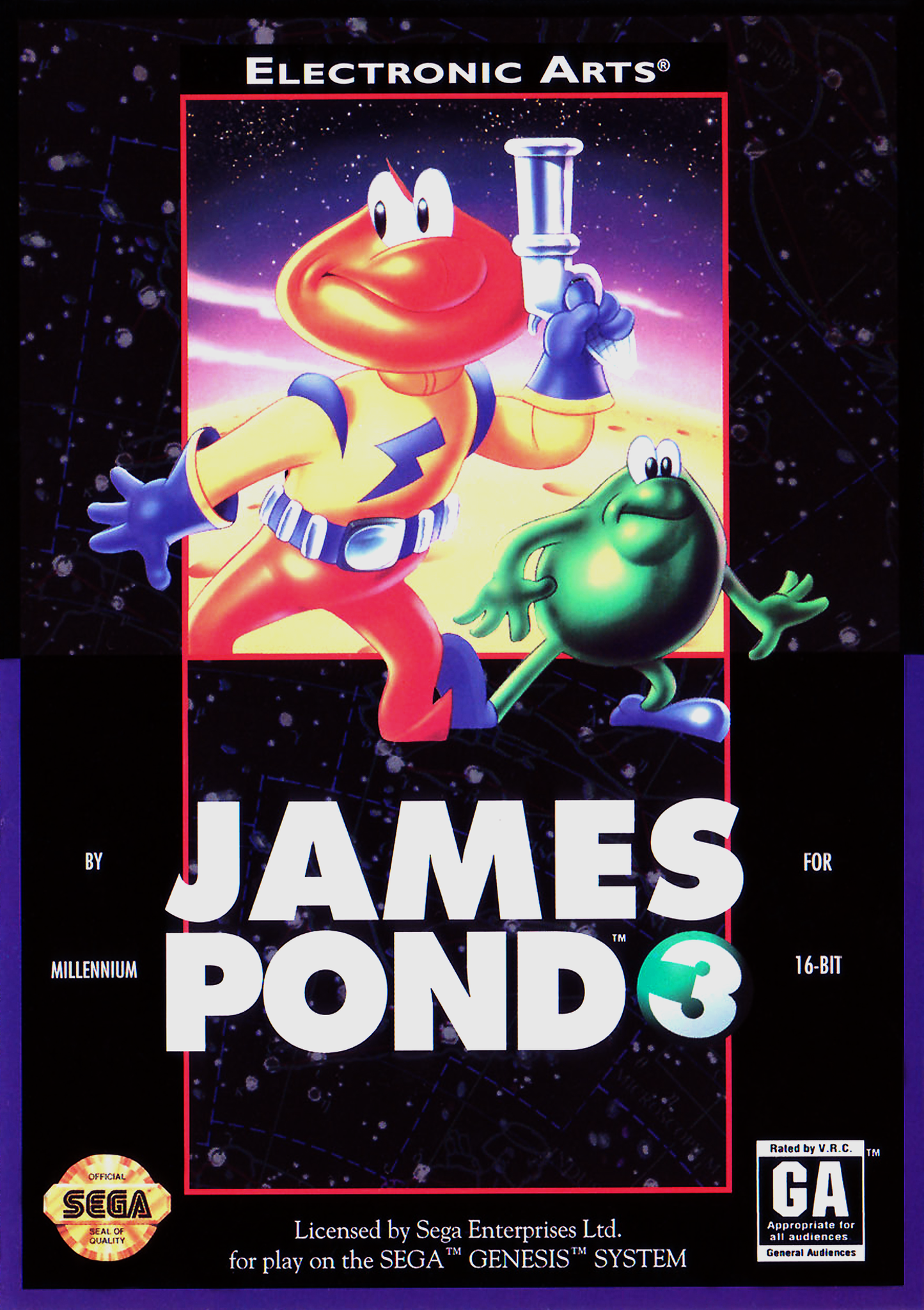 JAMES POND  - GENESIS