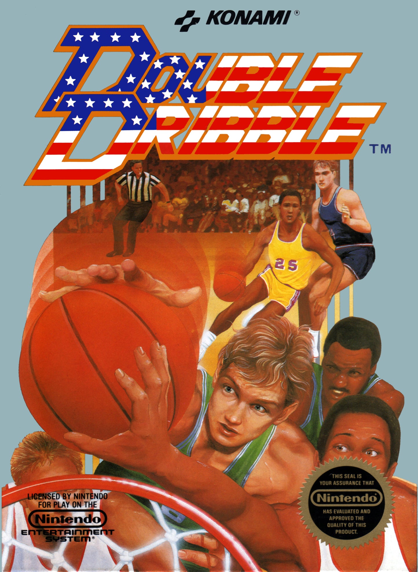 DOUBLE DRIBBLE  - NES
