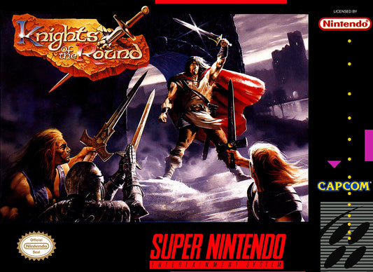 KNIGHTS OF THE ROUND  - SNES (W/BOX)