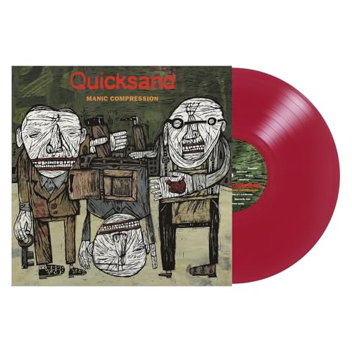 QUICKSAND - MANIC COMPRESSION (OPEN HEART RED VINYL)