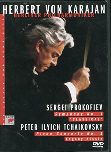 KARAJAN, HERBERT VON - DVD-PROKOFIEV: SYMPHONY NO. 1/TCHAIKOVSK