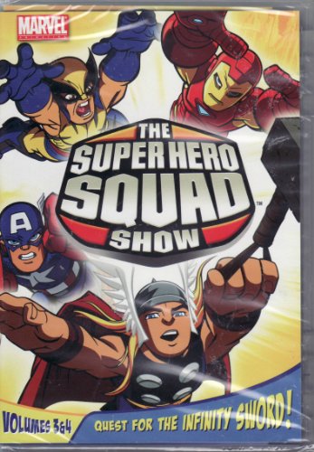 SUPERHERO SQUAD SHOW - DVD-VOLUMES 3&4: QUEST FOR THE INFINITY