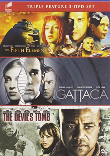 THE DEVIL'S TOMB, THE / FIFTH ELEMENT / GATTACA - SET (BILINGUAL)