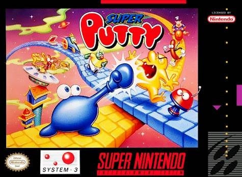 SUPER PUTTY  - SNES
