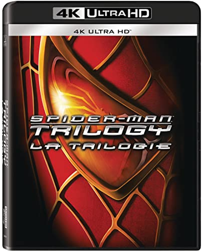 SPIDER-MAN: 3 FILM COLLECTION (SPIDER-MAN (2002) / SPIDER-MAN 2 (2004) / SPIDER-MAN 3 (2007)) – 4K UHD [BLU-RAY] (BILINGUAL)