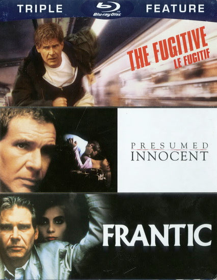 FUGITIVE/PRESUMED INNOCENT/FRANTIC - BLU-TRIPLE FEATURE