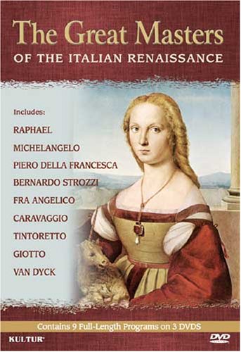 THE GREAT MASTERS OF THE ITALIAN RENAISSANCE BOXED SET / MICHELANGELO, RAPHAEL, DELLA FRANCESCA, STROZZI, FRA ANGELICO, VAN DYCK, TINTORETTO, GIOTTO, CARAVAGGIO [IMPORT]