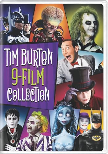 BURTON, TIM  - DVD-9-FILM COLLECTION