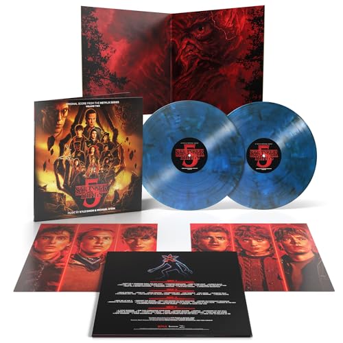 KYLE DIXON & MICHAEL STEIN - STRANGER THINGS 5 (ORIGINAL SCORE FROM THE NETFLIX SERIES) VOLUME 2 (BLUE LP)