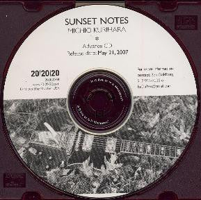 KURIHARA, MICHIO  - SUNSET NOTES