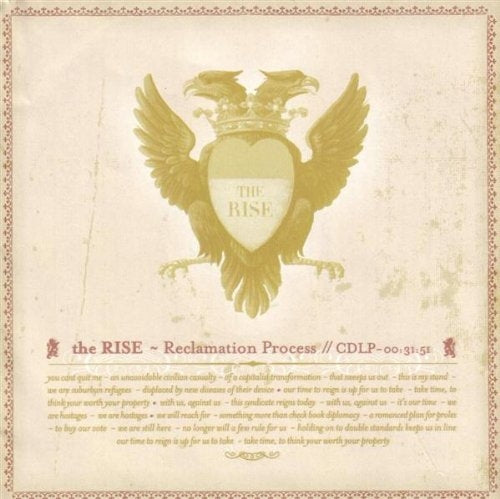 RISE  - RECLAMATION PROCESS
