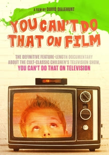 YOU CAN'T DO THAT ON FILM [DVD]