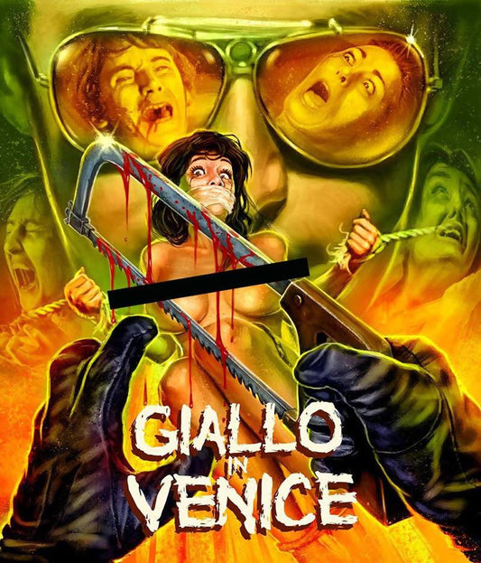 GIALLO IN VENICE  - BLU-W/SLIPCOVER
