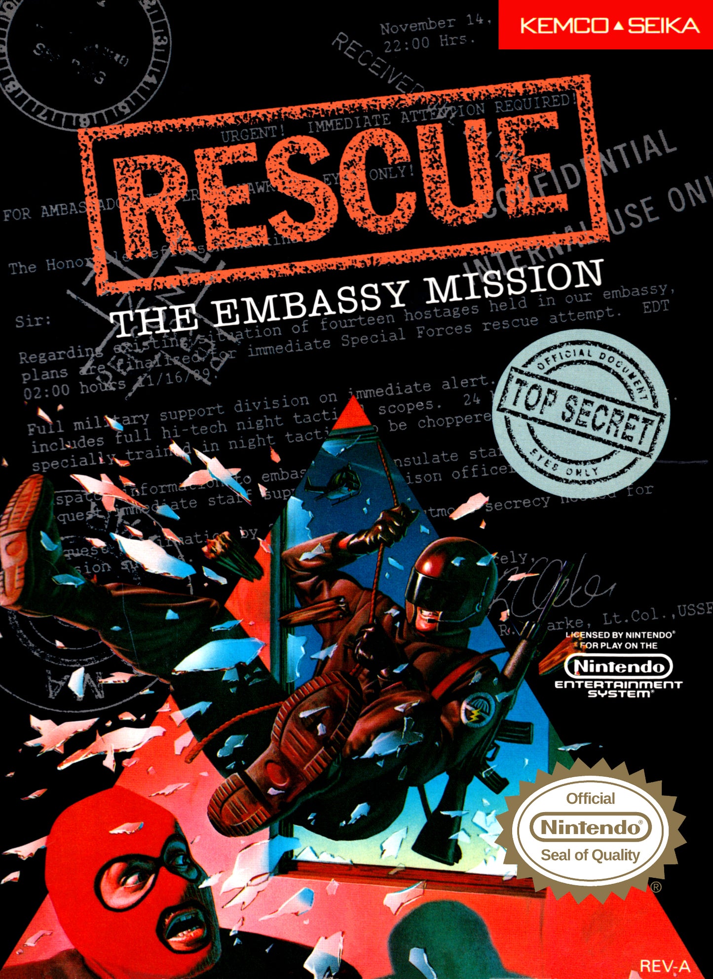 RESSCUE: THE EMBASSY MISSION  - NES