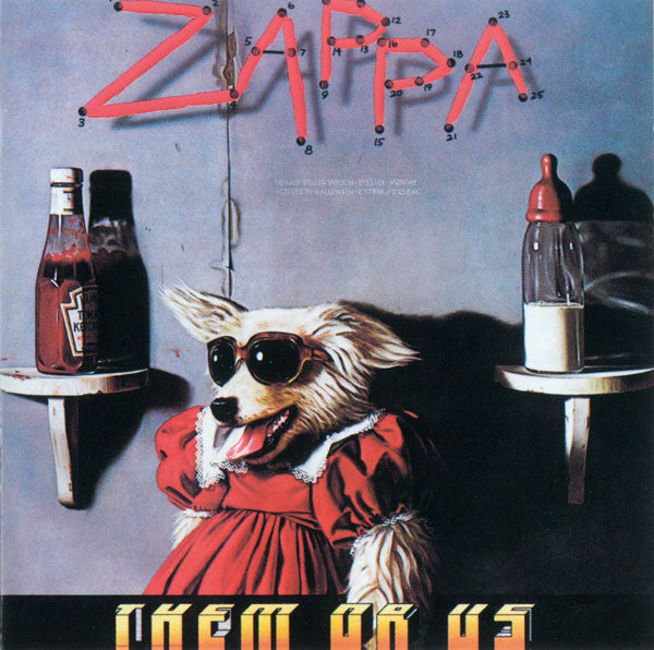 ZAPPA, FRANK  - THEM OR US (1984 EMI)(UK IMPORT)